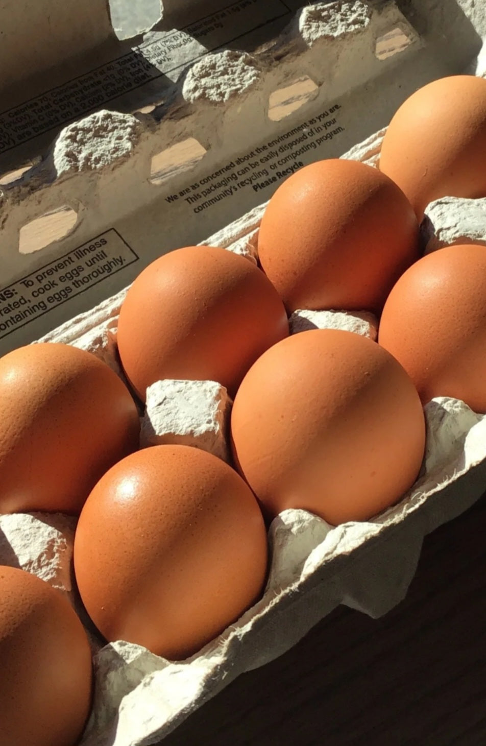 Free Range Eggs from Happy Hens