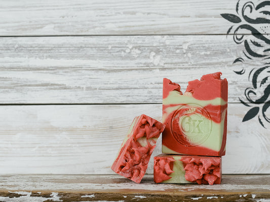 Poinsettia Artisan Soap