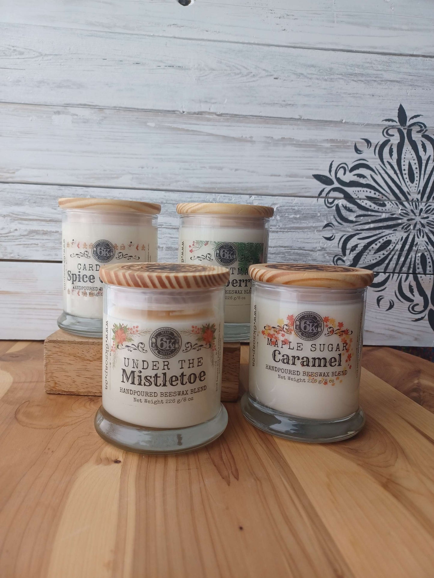 Handpoured Natural Wax Candles