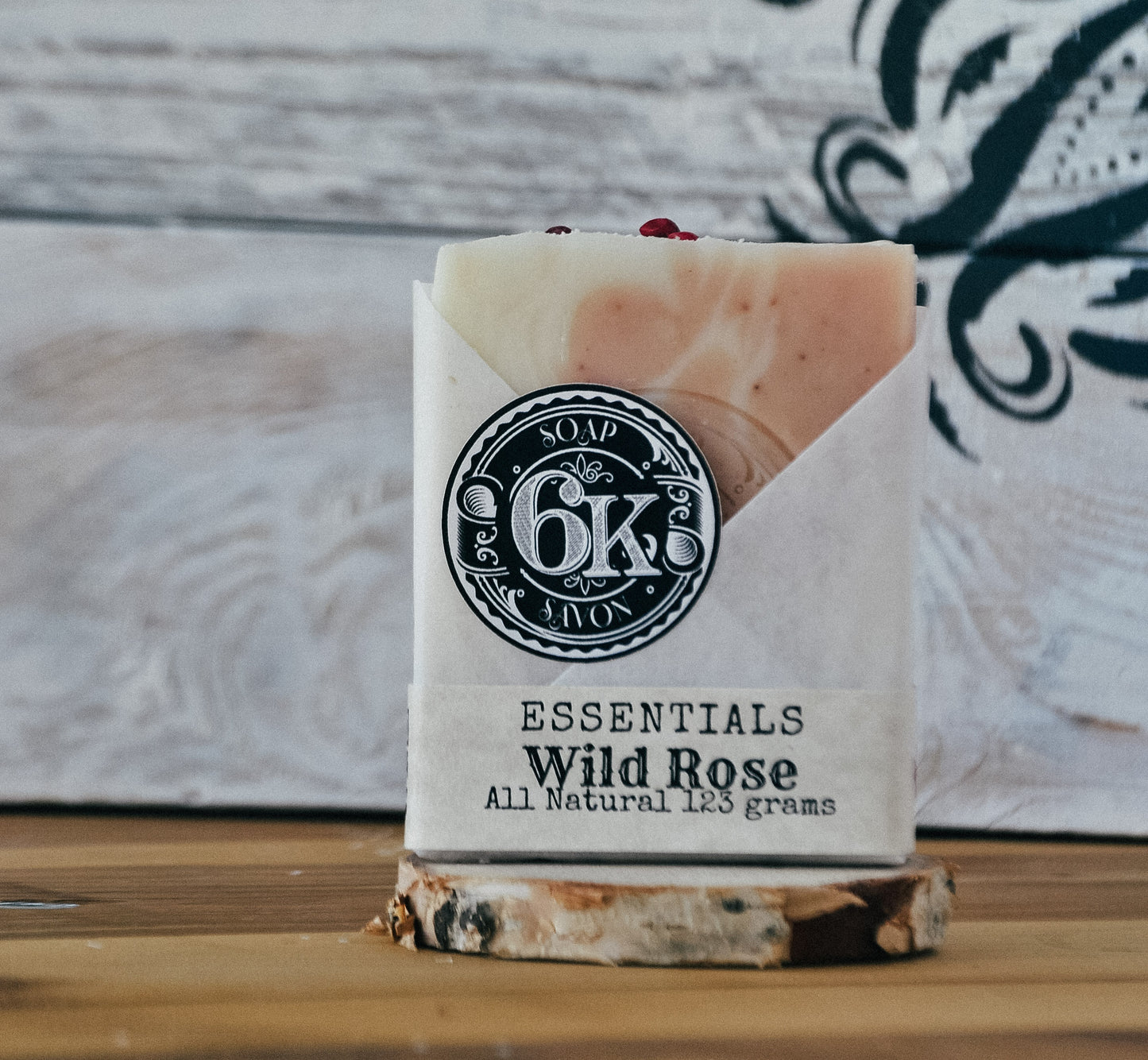 Wild Rose Patch Essentials All Natural Soap